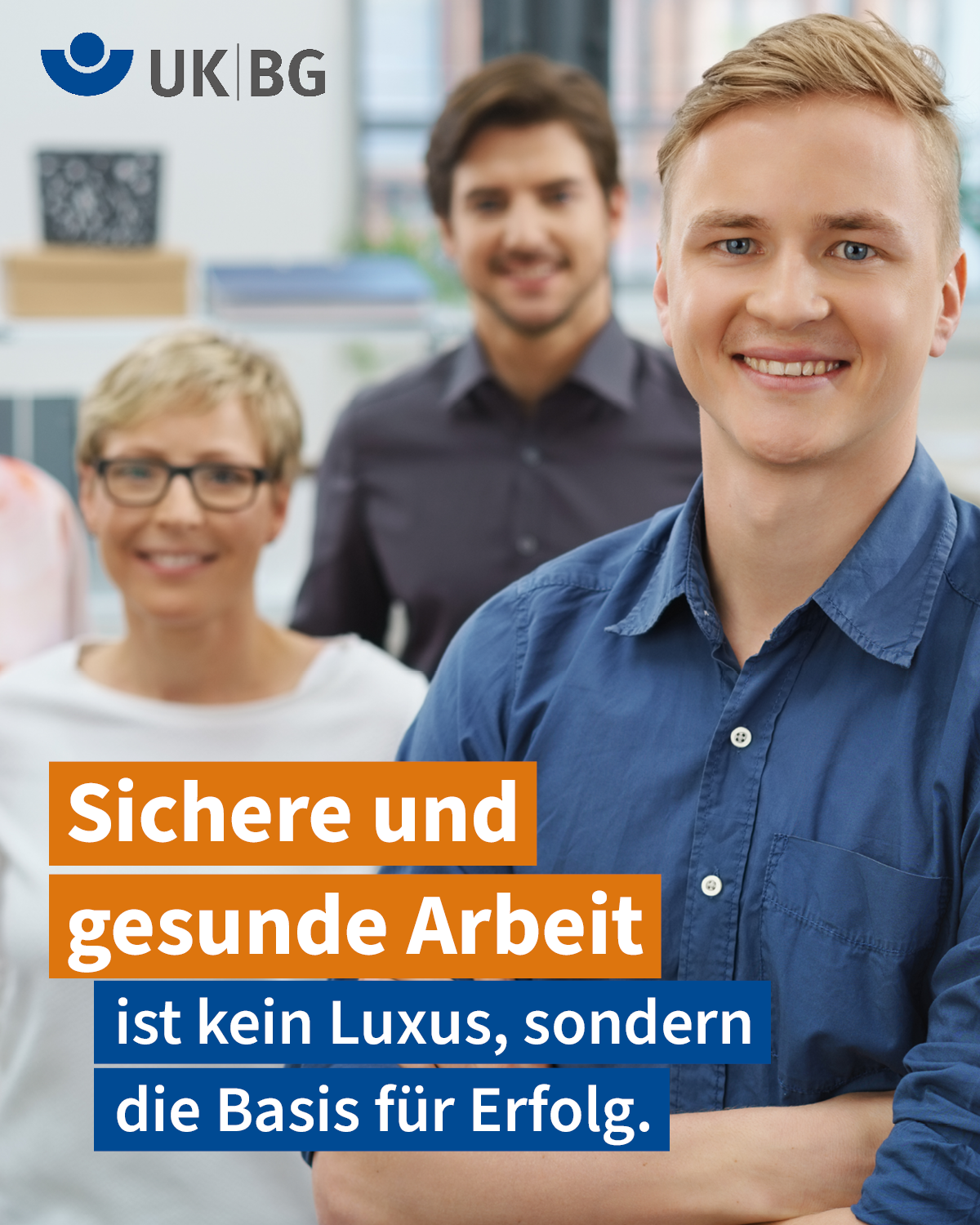 Sichere und gesunde Arbeit ist kein Luxus, sondern die Basis für Erfolg - Image-flight der Gesetzlichen Unfallversicherung